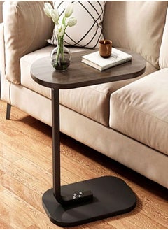 Modern Multipurpose Nordic Style Coffee Table Stable Base Side Table Sofa Side Table Serving Tray Table for Living Room Bedroom Home Office Furniture 50x30x60 cm