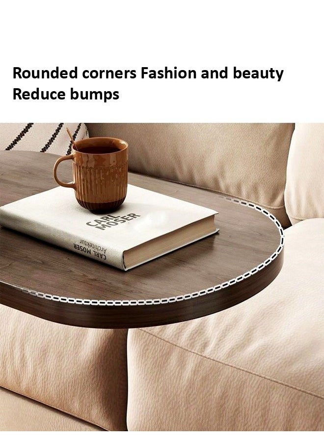 C&C Home - Modern Multipurpose Nordic Style Coffee Table Stable Base Side Table Sofa Side Table Serving Tray Table for Living Room Bedroom Home Office Furniture 50x30x60 cm - Image 1