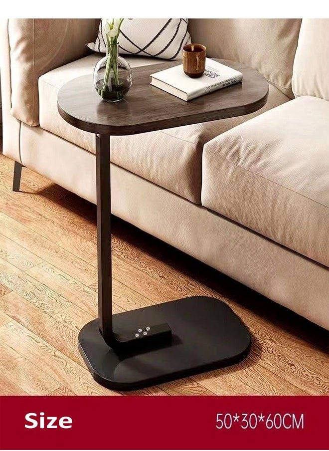 C&C Home - Modern Multipurpose Nordic Style Coffee Table Stable Base Side Table Sofa Side Table Serving Tray Table for Living Room Bedroom Home Office Furniture 50x30x60 cm - Image 1