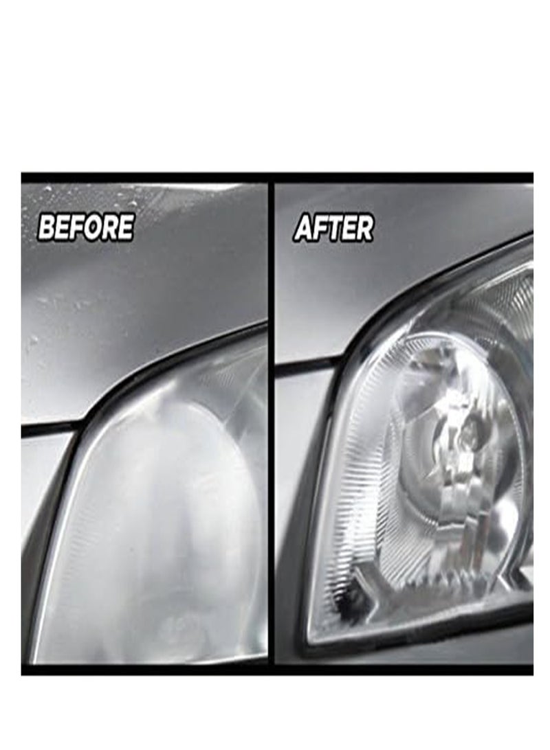 SYOSI Head light Repair Headlamp Restoration Kit, DIY Headlamp Brightener Car Care Repair kit, Head Lense Clean, Reliable Car Headlight Restoration Kit, for Cars Bikes Motorcycles Car Repair Tool - Image 5