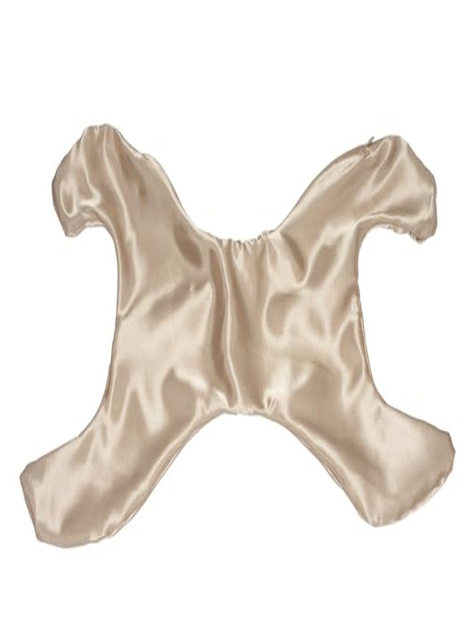 SAVE MY FACE! Pillow The Original Anti-Wrinkle PILLOWETTE Additional La Petite Pillowcase (Champagne, Satin) - Image 1