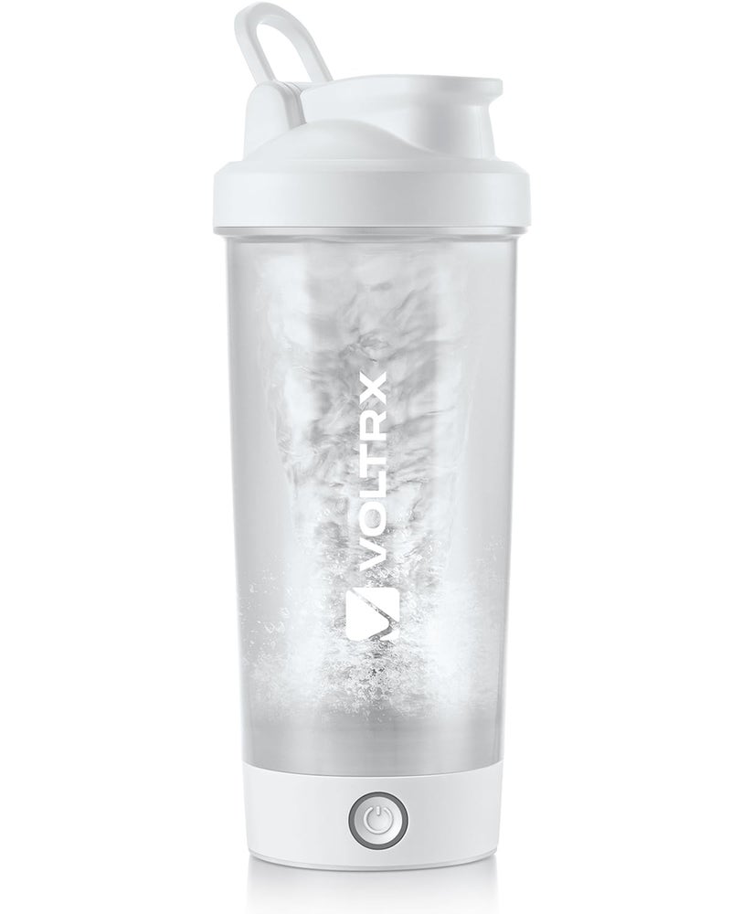 VOLTRX Protein Shaker Bottle, Merger USB C Rechargeable Electric Protein Shake Mixer, Shaker Cups for Protein Shakes and Meal Replacement Shakes, BPA Free, 24oz - Image 1