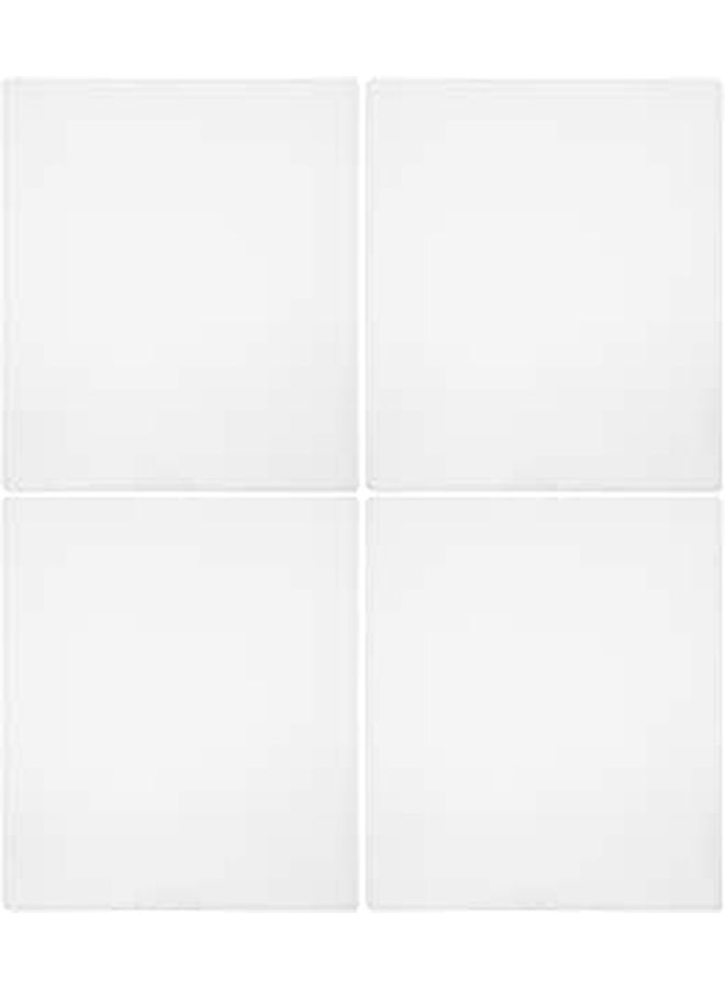 10pcs 8.5 X 11 Inch PVC Photo Sleeve Protectors Waterproof Plastic Paper Sleeves With Hard Rigid Sheets For Document And Picture Protection In Binders - Image 1