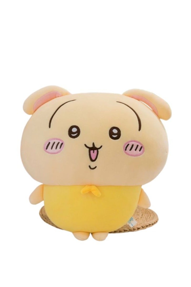 Chiikawa Plush Doll - Yellow Outfit Edition – Soft & Cuddly Stuffed Toy for Kids & Collectors - Image 1