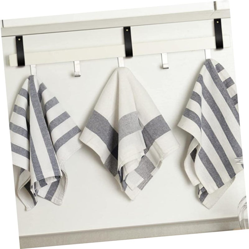 VOSAREA 10pcs Wall-Mounted Strap Hooks for Hanging Curtains Towels and More Bohemian Style Towel Hanger for Home Decor Effortless Installation for Bedrooms Bathrooms and Kitchens - Image 5