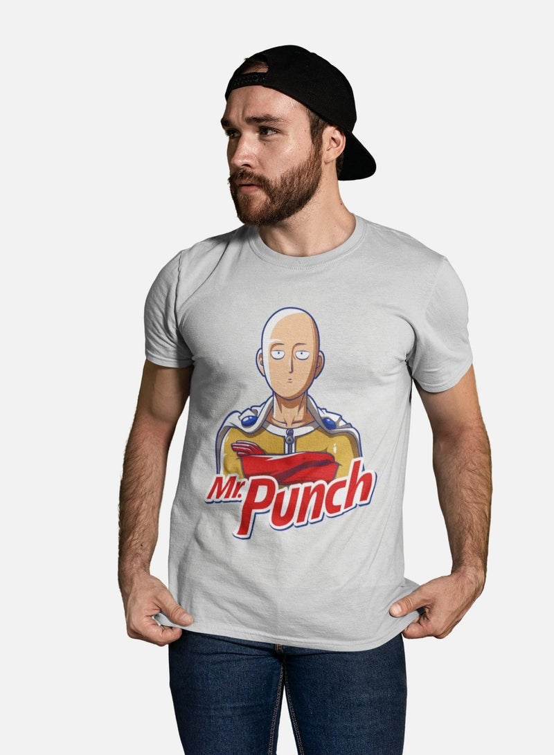 MERCH One Punch Man Saitama T-shirt - Image 1