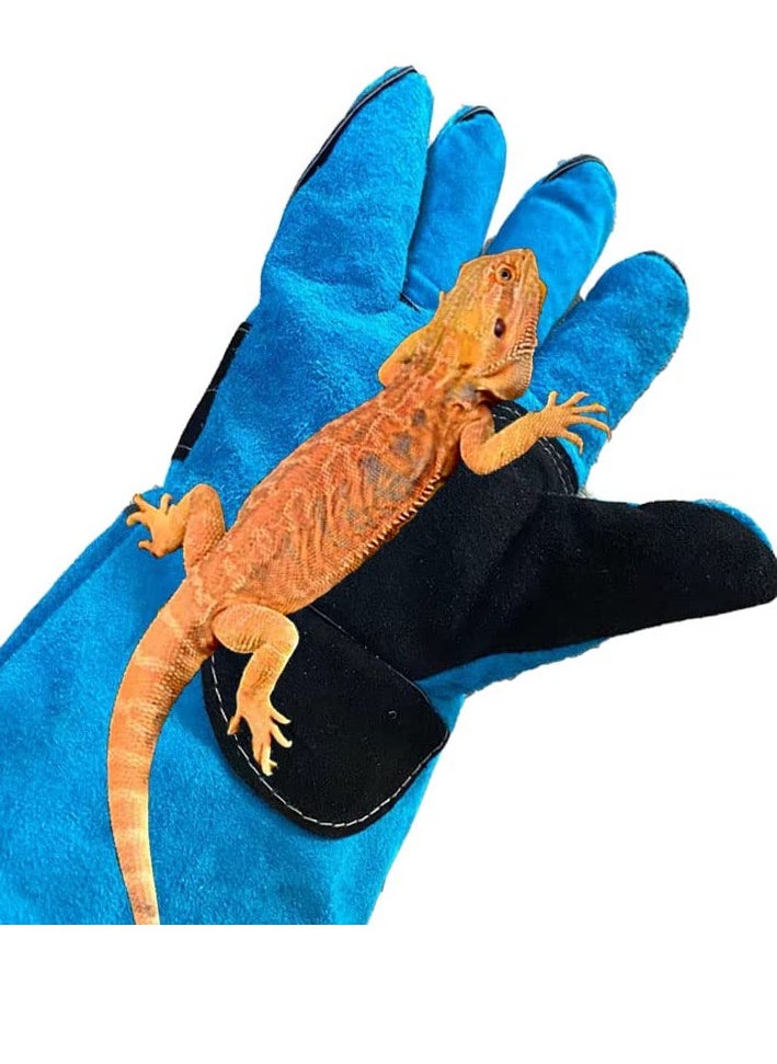 SYOSI - 23.7 inch Animal Handling Gloves Bite Proof,Multipurpose Pet Glove for Grabbing Reptile, for Grabbing,Reptile,Training,Cat Scratch,Padding Dog Bird Falcon Livestock Snake - Image 1