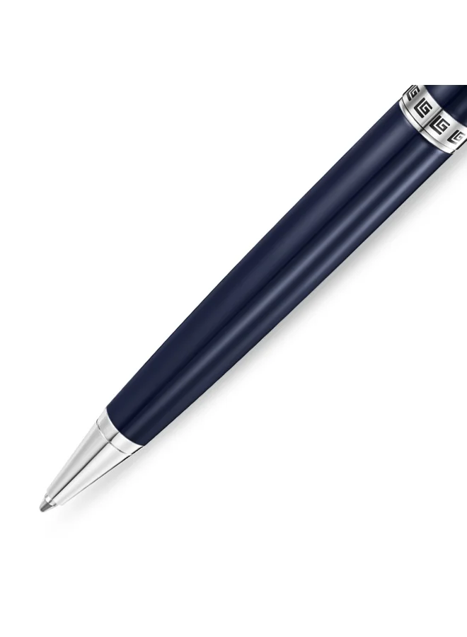 Guy Laroche  Romain Blue Pen with Stainless Steel Trims  | Best Price UAE