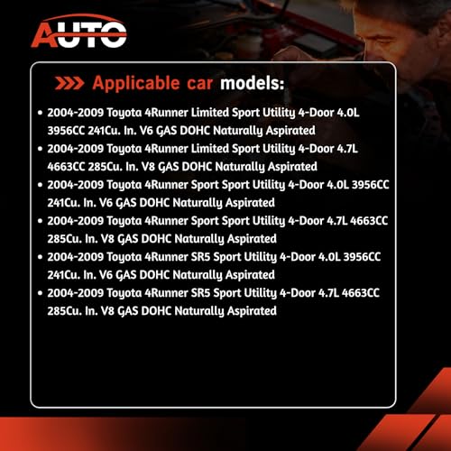 AUTO OCCASION Oxygen O2 Sensor Upstream Compatible with 2007-2008 Toyota FJ Cruiser 4.0L 2004-2009 Runner 4.0L 4.7L 2005-2007 Land Cruiser 4.7L Lexus GX470 LX470 Replace 89467-71020 - Image 2