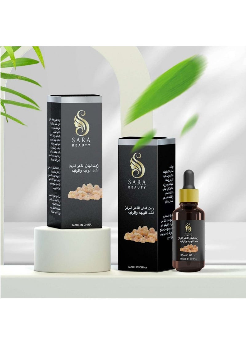 SARA BEAUTY Concentrated Frankincense Oil Serum For Face Neck Tightening Anti Aging And Wrinkles Fighter 30ml  - Image 2