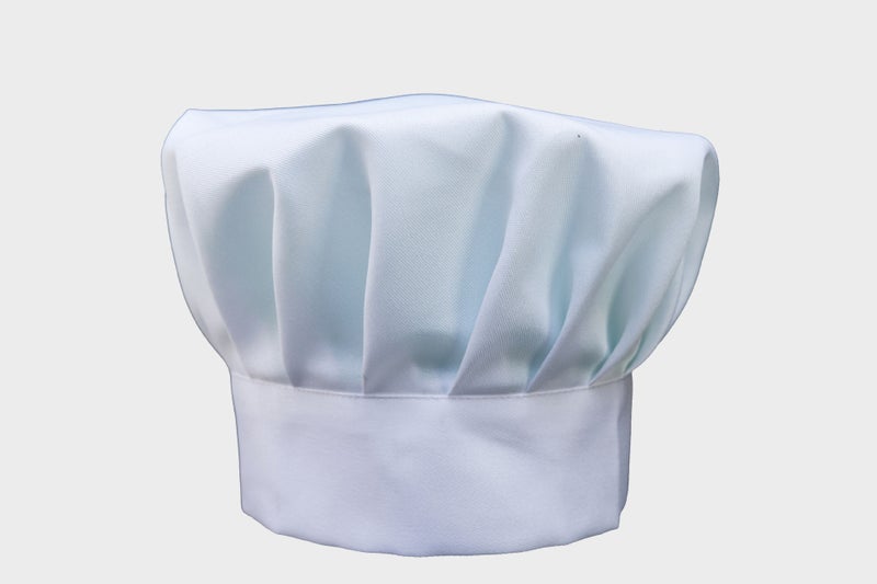 Pirate Chef Cap with Streamer Unisex Work Hat Royal Blue  - Image 3