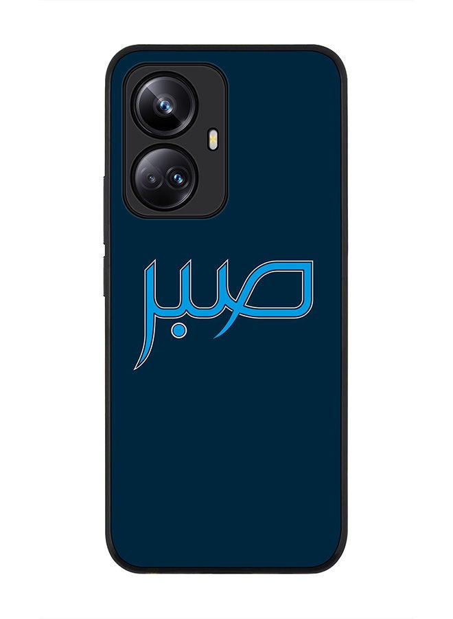 Stylizedd Rugged Black edge case for Realme 10 Pro Plus 5G Slim fit Soft Case Flexible Rubber Edges Anti Drop TPU Gel Thin Cover -  Sabr - Image 1