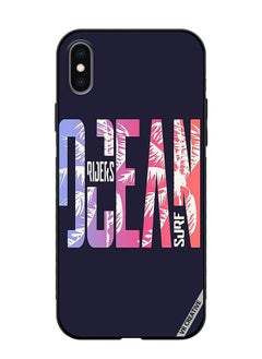 Protective Case Cover For Apple iPhone XS Max Ocean Design Multicolour