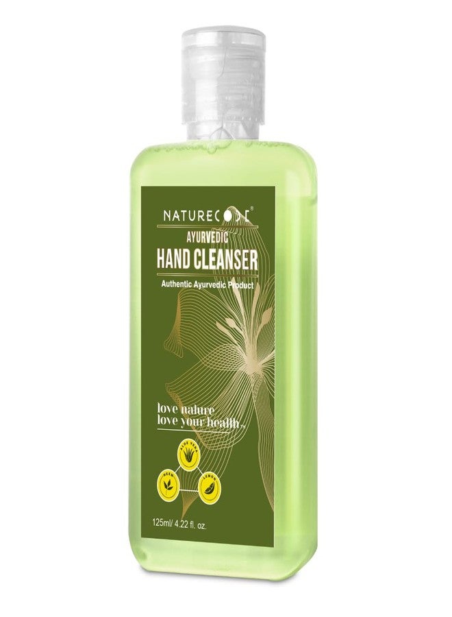 Nature Code NATURECODE Ayurvedic Hand Cleanser for All Skin Types - Kills Germs, Removes Bacteria, Maintains Skin pH - Herbal Formula - 125ml - Image 1