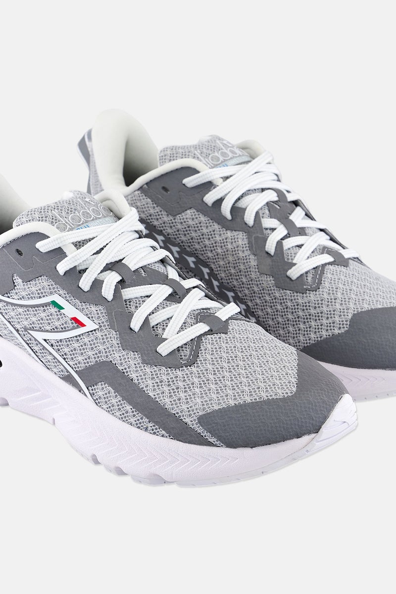 DIADORA أحذية نسائية ميثوس بلاشيلد فولو 3 مزودة بأربطة، رمادي - Image 3