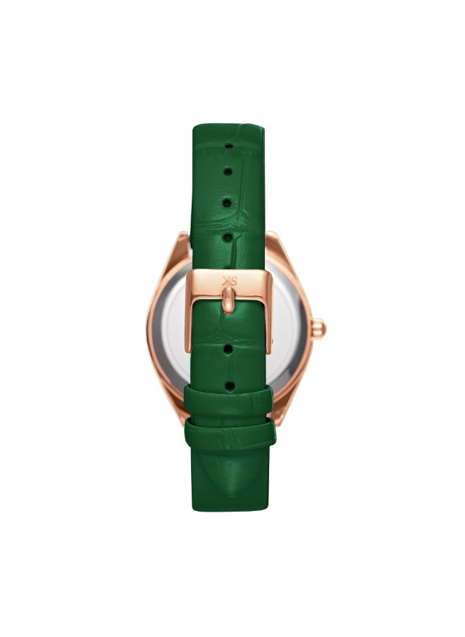 KENNETH SCOTT Women's Polyurethane Analog Watch K24508-RLHW - 31 mm  - Image 3