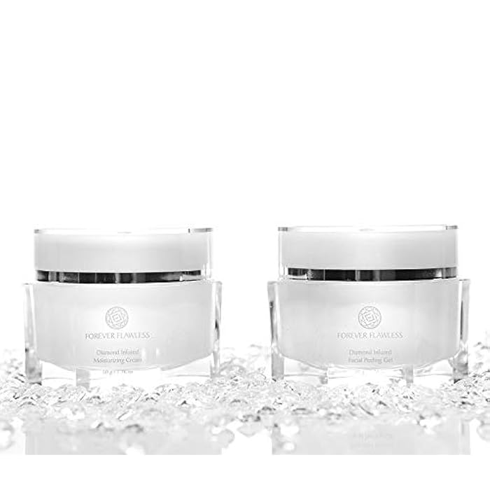 Forever Flawless Facial Peeling Gel and Moisturizing Cream. Two-Step Face Treatment. SPA Exfoliation at Home and Optimal Hydration for a Flawless Look - Image 5
