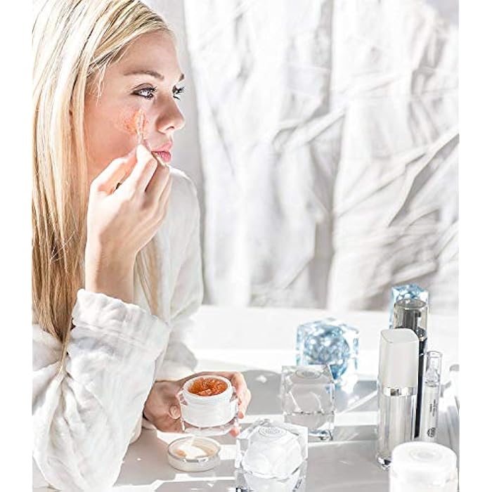 Forever Flawless Facial Peeling Gel and Moisturizing Cream. Two-Step Face Treatment. SPA Exfoliation at Home and Optimal Hydration for a Flawless Look - Image 3