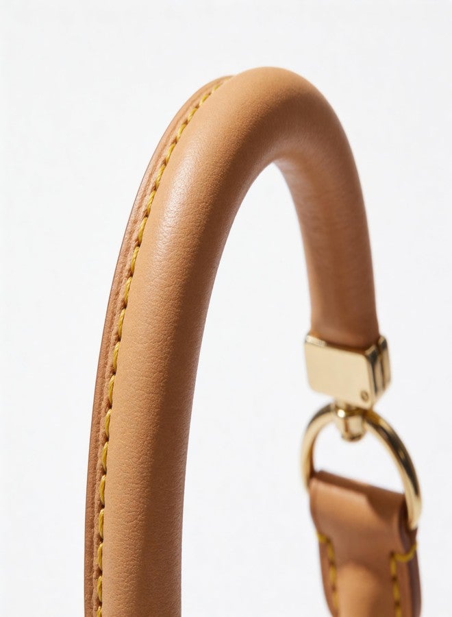 banbeln Leather Replacement Straps Length 70cm Fit for Speedy Soft 30 Bag Strap (Beeswax) - Image 5