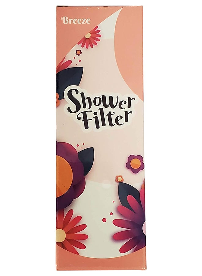 Home Pro - Home Pro Breeze Shower Filter with Vitamin C, Helps Dry Skin And Hair Loss, with Rose Scent | Fragrance - Image 1