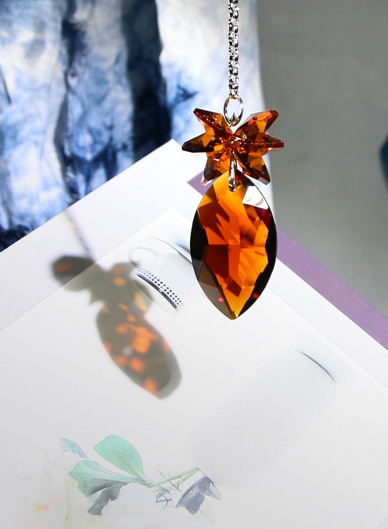 RARELY Sun Catcher Crystal Rear View Mirror Car Charm Ornament Hanging Pendent - Image 5