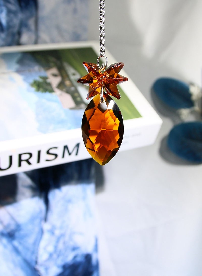 RARELY Sun Catcher Crystal Rear View Mirror Car Charm Ornament Hanging Pendent - Image 3
