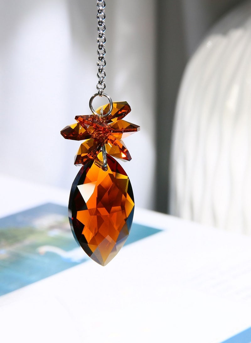 RARELY Sun Catcher Crystal Rear View Mirror Car Charm Ornament Hanging Pendent - Image 4