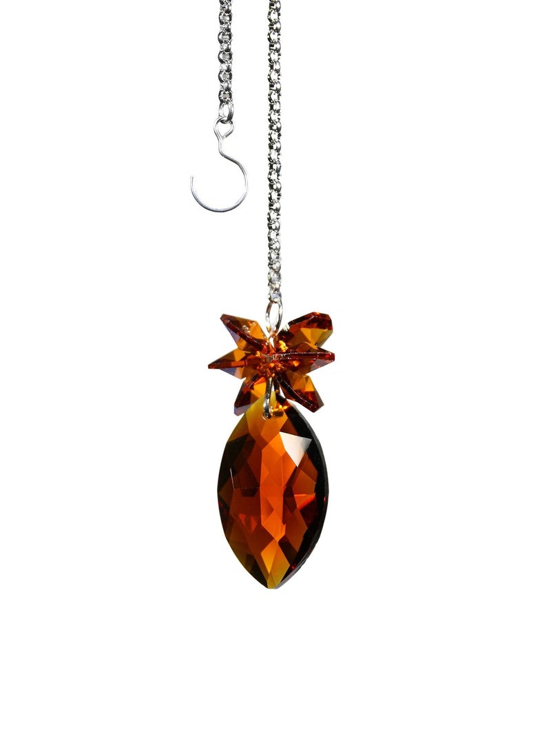 RARELY Sun Catcher Crystal Rear View Mirror Car Charm Ornament Hanging Pendent - Image 1