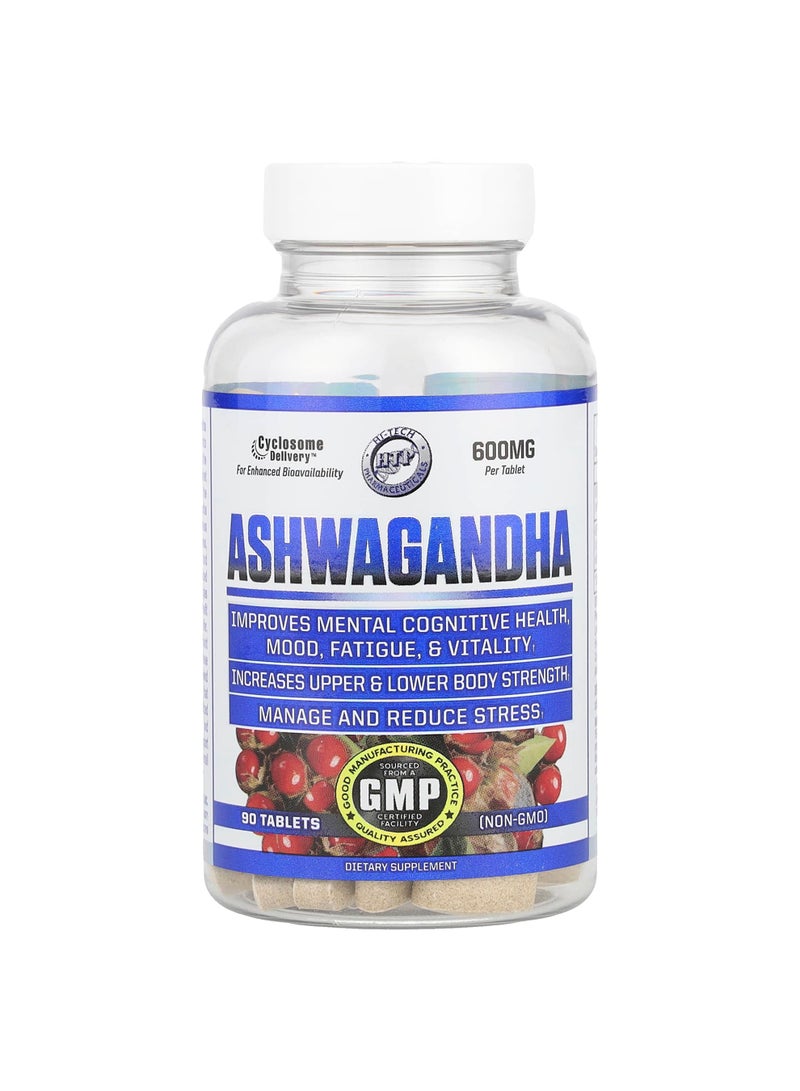 Ashwagandha, 600 mg, 90 Tablets