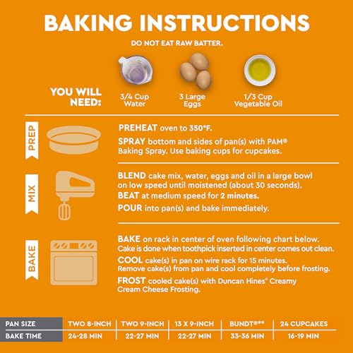Duncan Hines Signature Perfectly Moist Carrot Cake Mix - Image 5