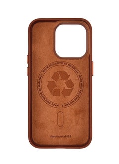 DBRAMANTE1928 MagSafe iPhone 15 Pro case Tan  - Image 3