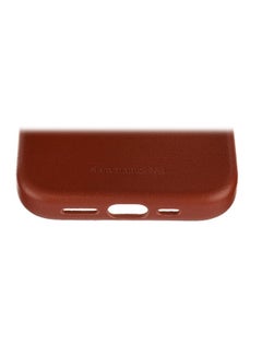 DBRAMANTE1928 MagSafe iPhone 15 Pro case Tan  - Image 4