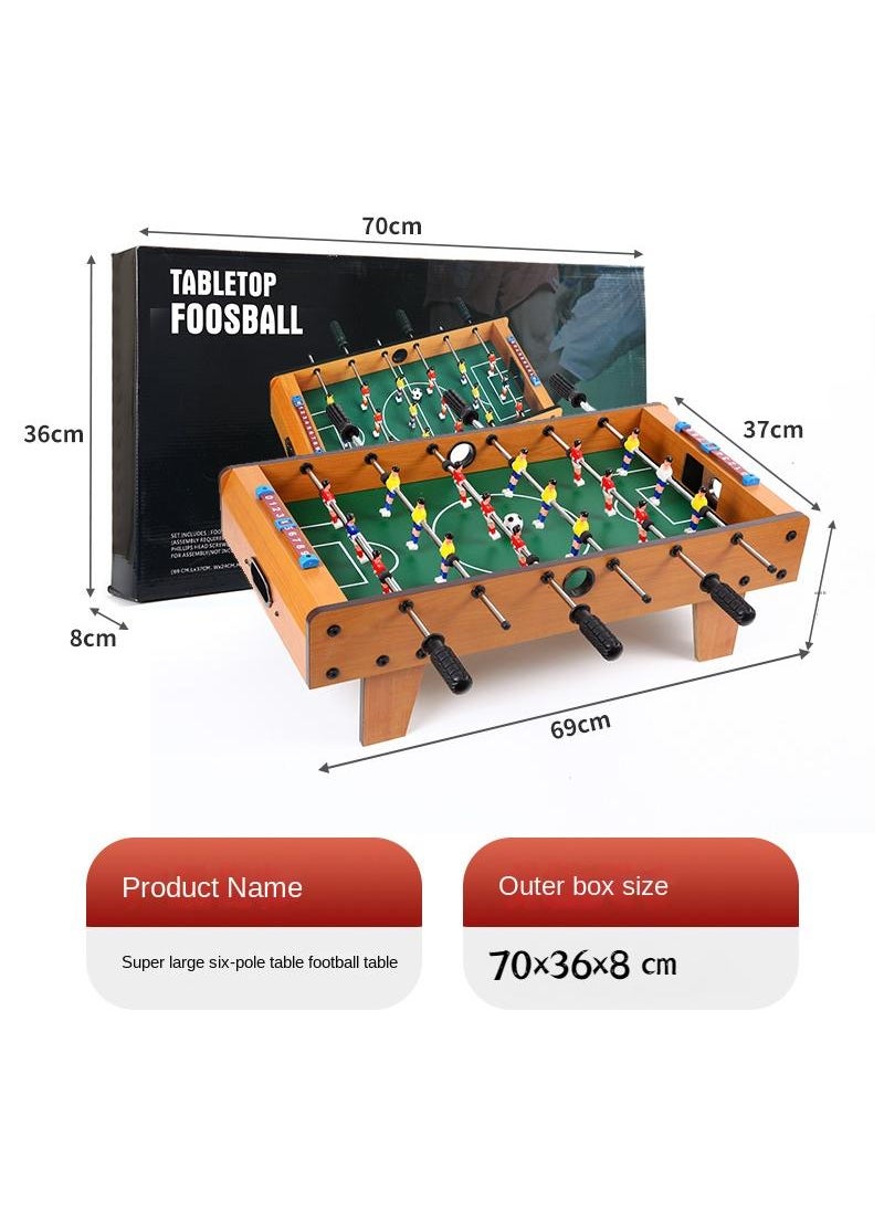 General - 6 Rods Portable Mini Table Soccer Football Game For Indoor And Outdoor - Image 1