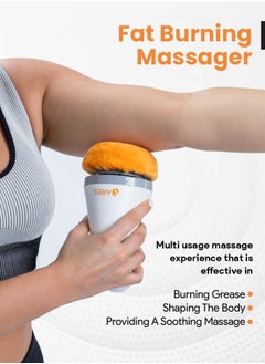 ARES uSlim Cellulite Remover 4 Massage Heads, 3 Washable Pads, Vibration Speed 600-3000 RPM for Cellulite Reduction And Skin Firming  - Image 2