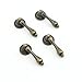 Owfeel Antique Drawer Cabinet Decorative Pull Handle Knob Pack of 4pcs - Image 2
