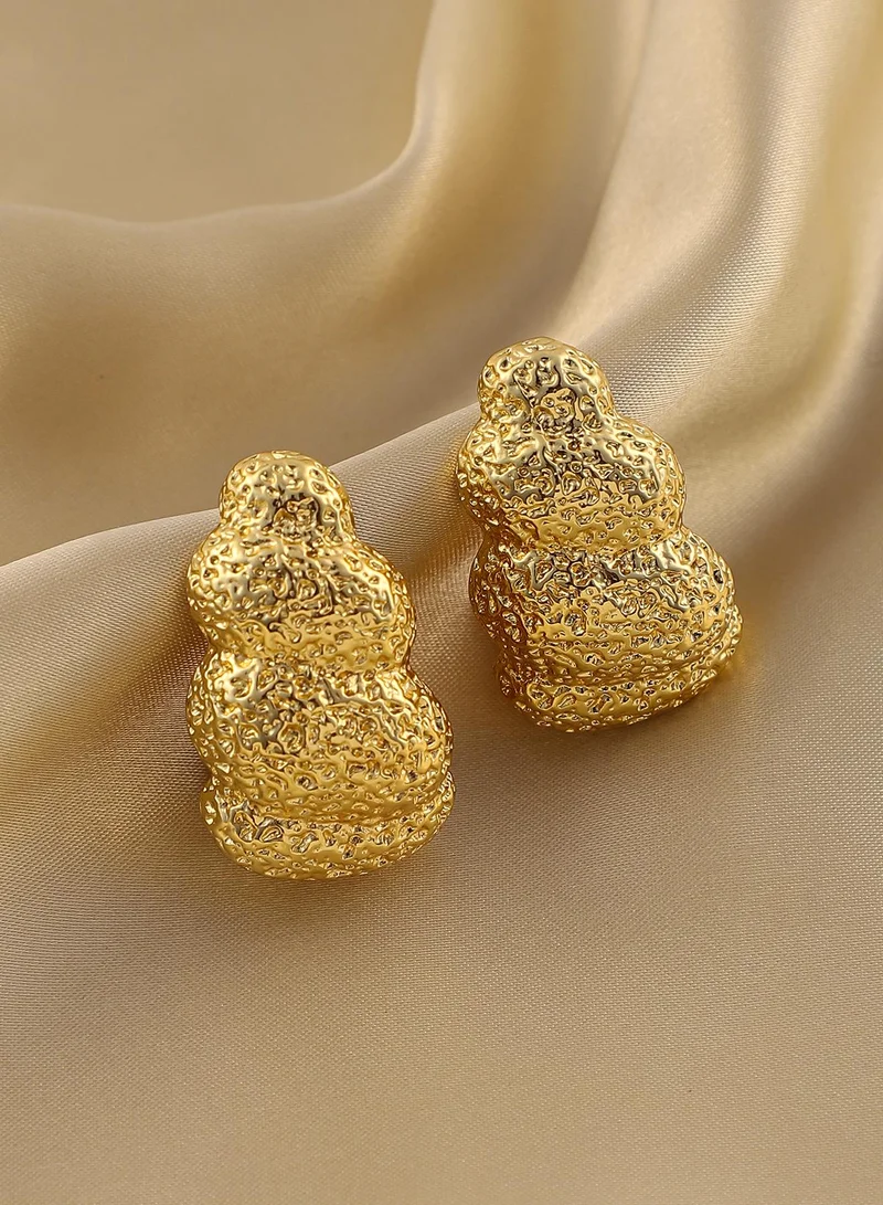 Sculpted Textured Earrings