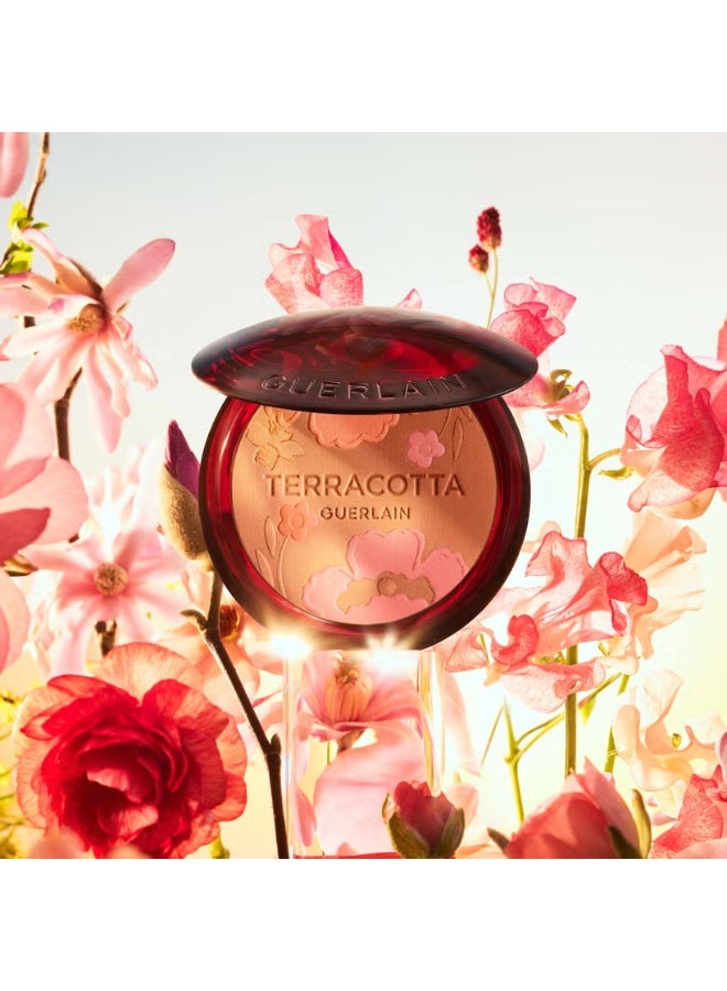غيرلان بودرة جيرلان تيراكوتا - زهرة الزهرة - بودرة توهج صحي طبيعي مشمسة - إصدار محدود 10 غرام - Image 4