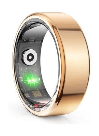 Smart Ring, Activity & Fitness Tracker Ring for Women/Men, No APP Subscription, Fitness Tracking Smart Ring with Calories/Heart Rate/ Monitoring, Waterproof (Gold, #11) - pzsku/Z6A60D291672D66809BDDZ/45/1743754016/6f88f4bb-ca2f-4ba5-83eb-68a2085665b4