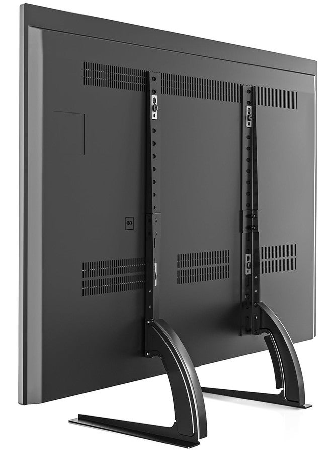 5Rcom TV Stand Mount, Universal TV Stand Tabletop for 22 to 65 inch Plasma LCD LED Flat Screen TVs, Strong TV Legs Holds up to 88lbs, Height Adjustable TV Base, Max VESA 800 x 500mm - Image 1