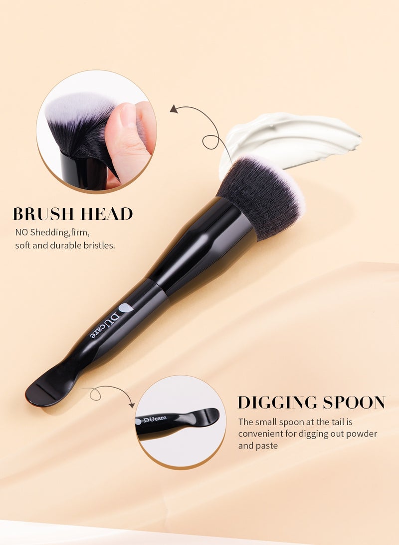 دي يو كير فرشاة كابوكي مزدوجة الوظائف - أداة احترافية للسوائل والكريمات والبودرة - Image 4