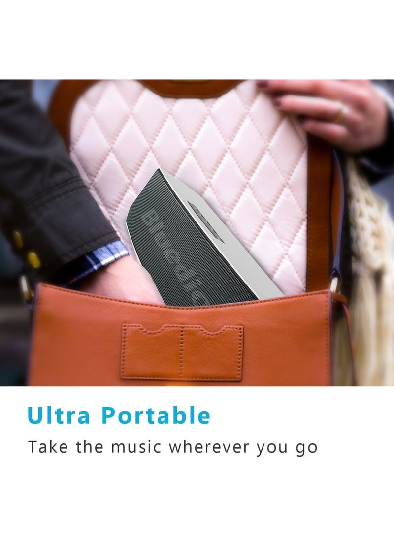 Bluedio BS-5 Bluetooth Speaker – Dual 5W Drivers, 3D Stereo Sound Effect, Mic & AUX Support – Portable Wireless Speaker for Home or Travel - Image 4