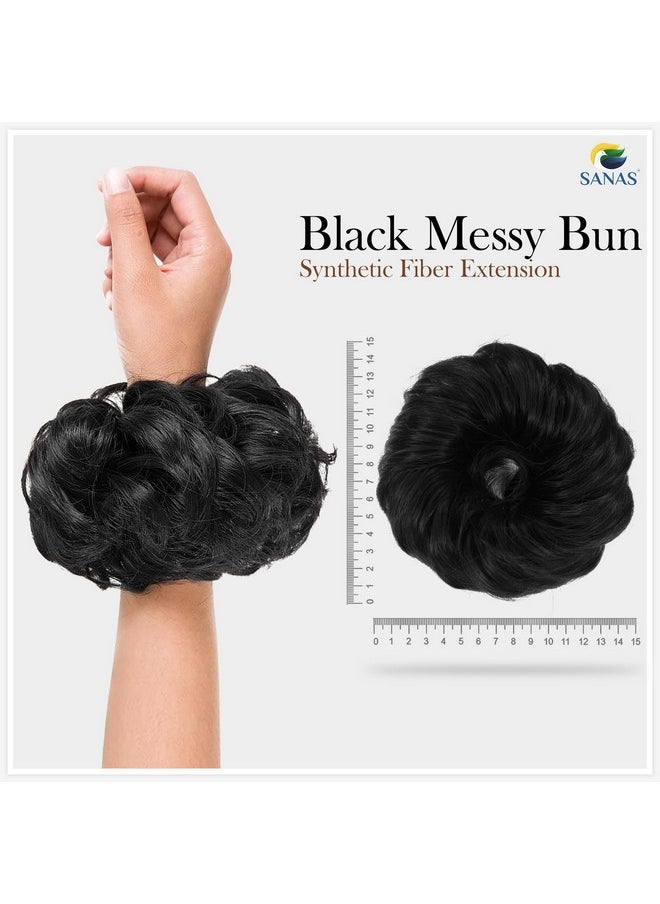 Messy Bun 2Pc Bun Hair Accessories For Women Extension Hair For Women Scrunchies For Women Artificial Hair Bun For Women Rubber Bands For Women False Wig For Women 2Pc (Black) - pzsku/Z6A610E6B522859C37386Z/45/_/1733730020/c3a25902-84a0-42a7-bddc-1b12b6ce0db9