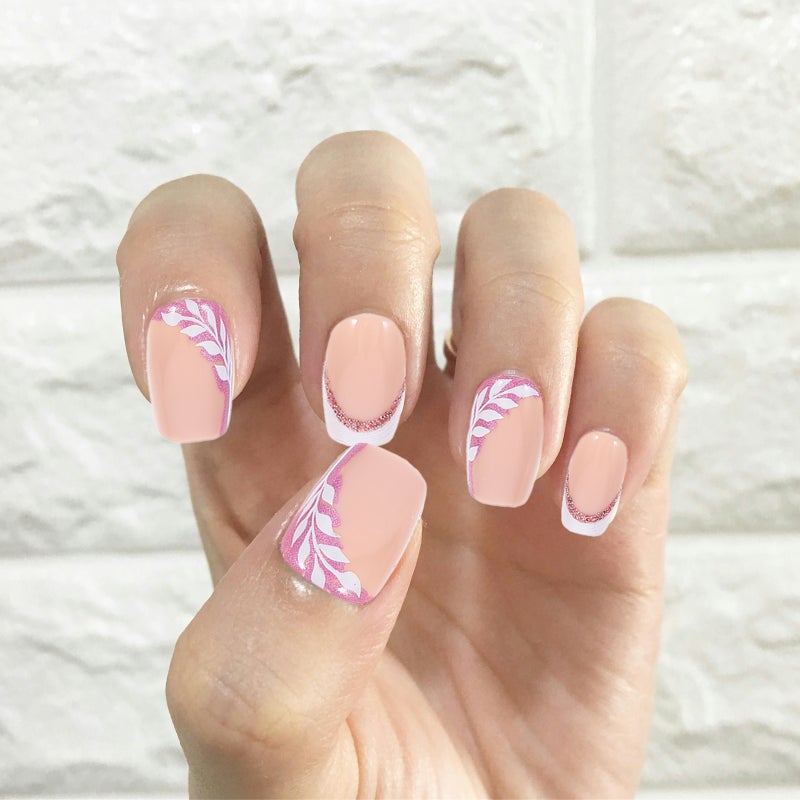 1 Set of Press On Nails False Nails Stylish Nails Fake Nails for Women Teens - Image 5
