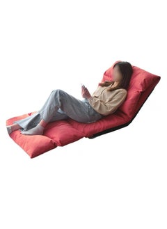 Foldable Lazy Sofa,Meditation Floor Chair,Tatami Lounger Sleeper Futon Soft Seat Chair,Floor Chair Sofa Bed,5-speed Backrest Adjustment