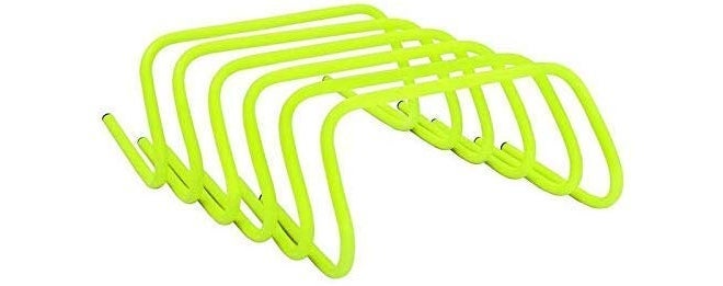 Bharat Agility Speed Training and Practice Hurdle for Track and Fields 12 inch 4 pcs - Image 2