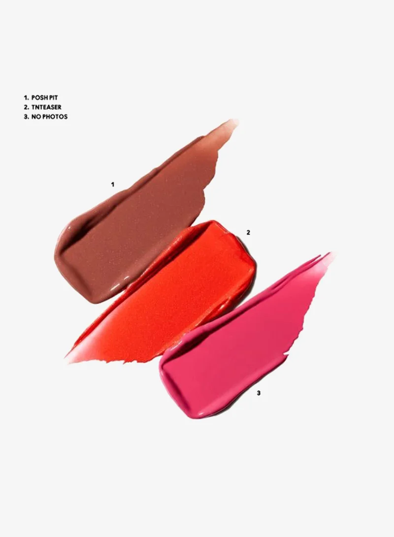 MAC Cosmetics Wildest Gleams Mini Lustreglass Lip Trio: Brights