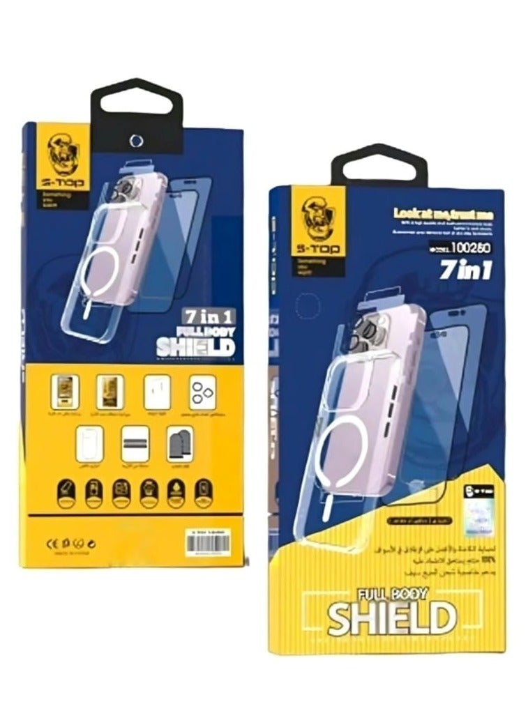 S-TOP Integrated Protection Package 7 in 1 For iPhone14 - Image 1