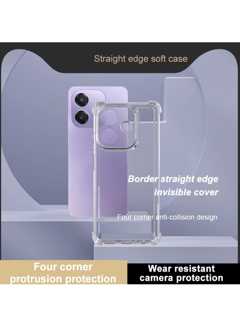 Wtech Oppo A5 Pro 5G 2025 TPU Bumper Corners with Hard PC Case Cover (MCTPTN) - Clear - Image 3