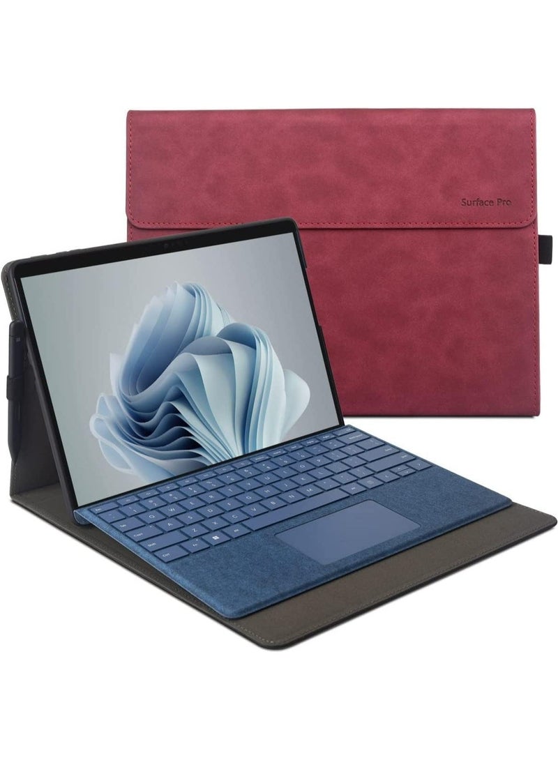 Case Compatible with Surface Pro 9 with TPU Soft Shell Compatible with Signature Keyboard Cover Ultral Thin  Light Heat Dissipation Design - Image 1