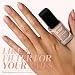 LONDONTOWN Bubble Illuminating Nail Concealer, Sheer Brightening Nail Polish & Strengthener for Yellowing, Damaged or Discolored Nails, Natural Nail Perfector, Bubblegum Pink, 21+ Free, 0.4 Fl Oz - Image 3